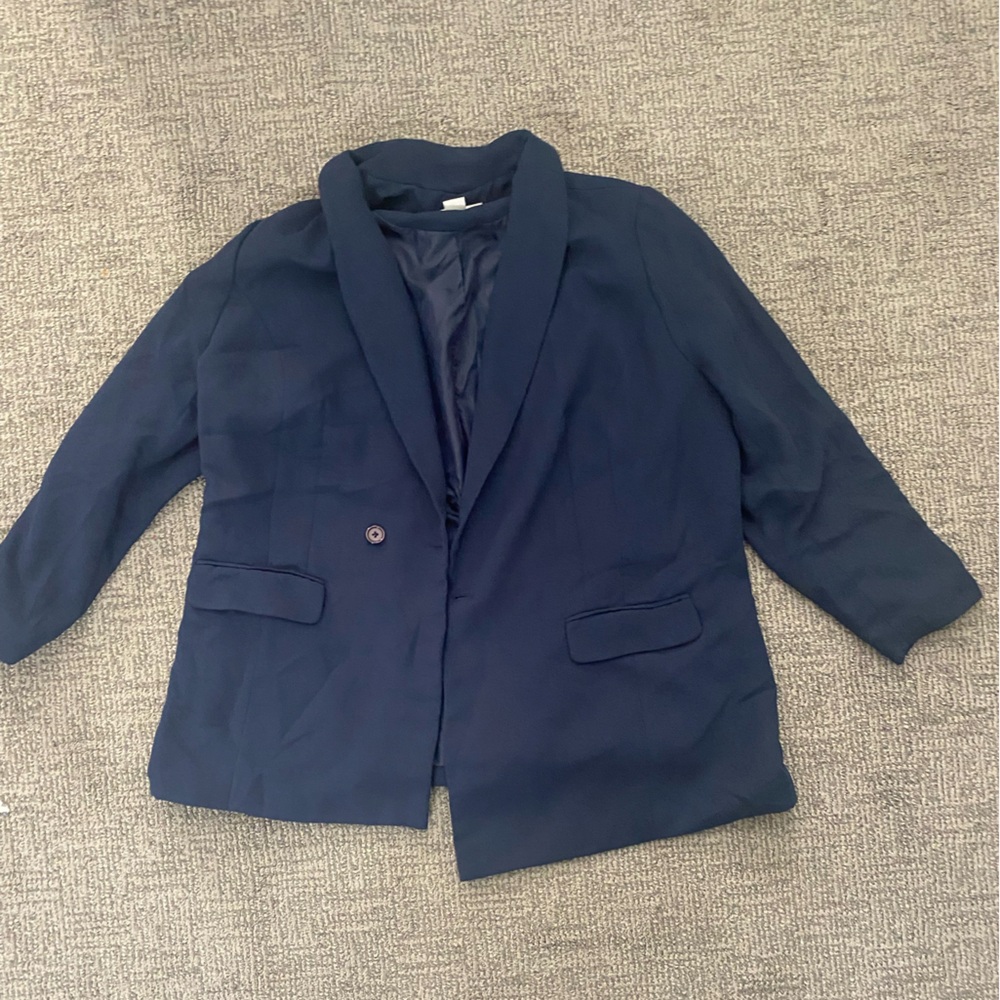 Jessica London Navy Blazer